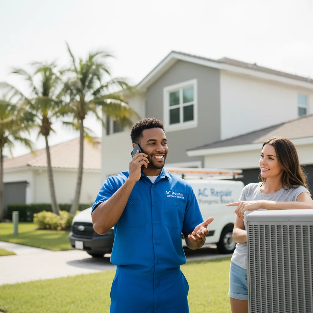 AC Repair Pompano Beach customer support in La Grange Park